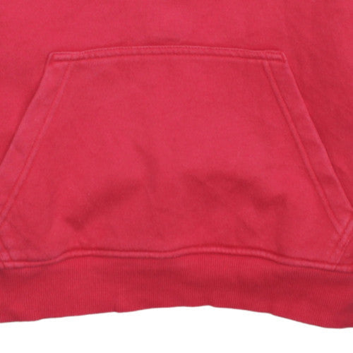 Additional view of Canterbury boys’ red pullover hoodie 14 years rugby school fleece