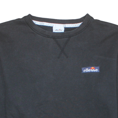 Mens UK Size XL Ellesse Black Pullover Sweatshirt