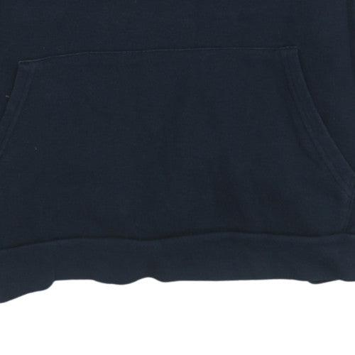 Additional view of Under Armour boys’ black xl pullover fleece hoodie with logo