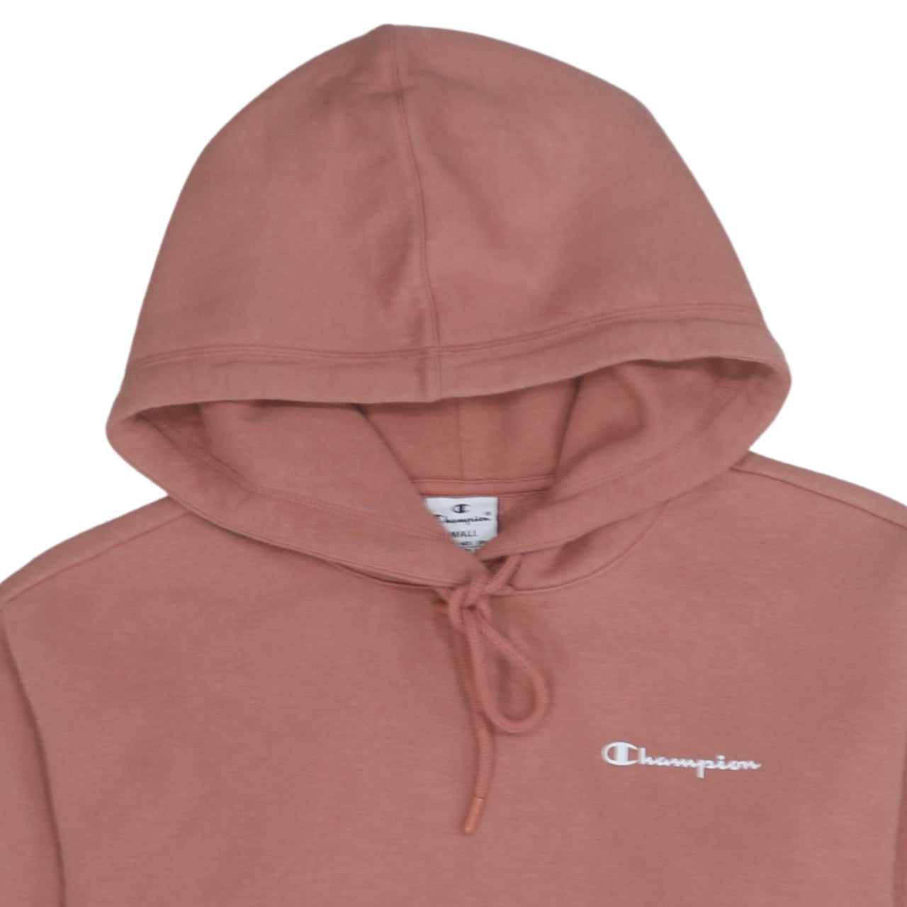 Womens UK Size S Champion Pink Pullover Hoodie