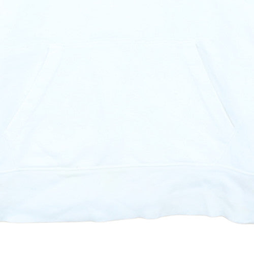 Mens UK Size S Levi's White Pullover Hoodie
