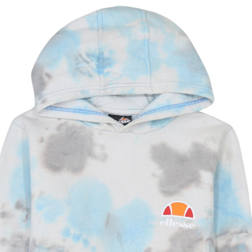 Additional view of Ellesse girls’ multicoloured pullover hoodie 13-14 years logo fleece
