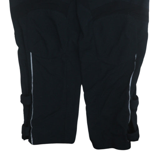Additional view of Adidas Men's Black XL Jogger Trousers with Reflective Zip Detail