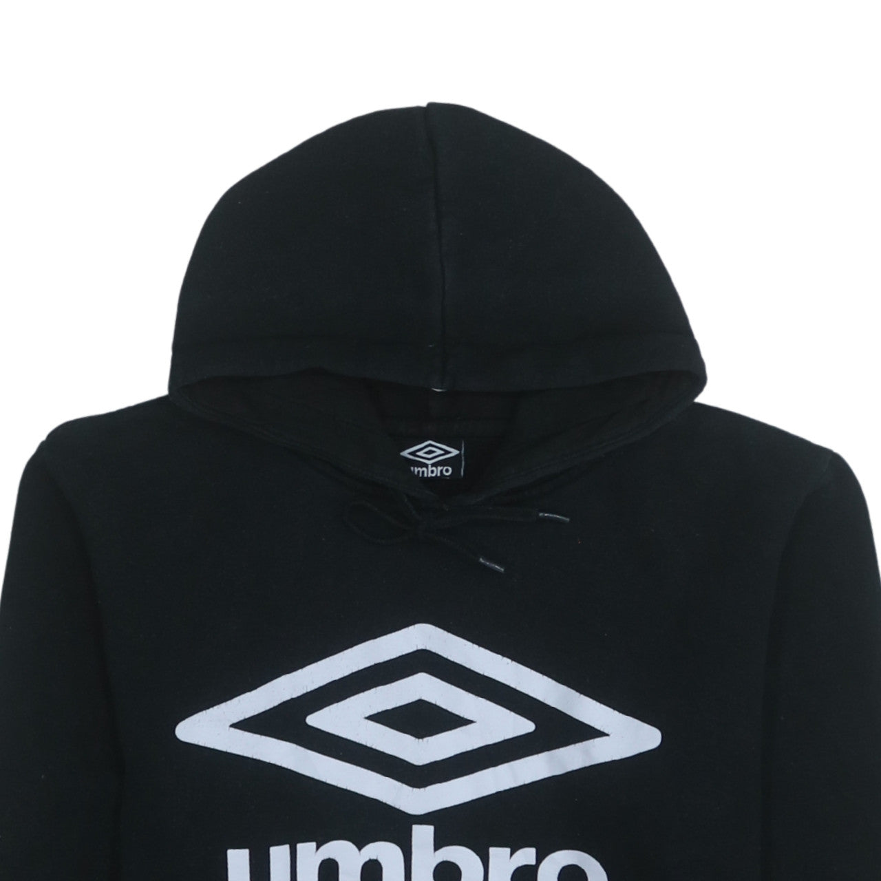 Mens UK Size S Umbro Black Pullover Hoodie