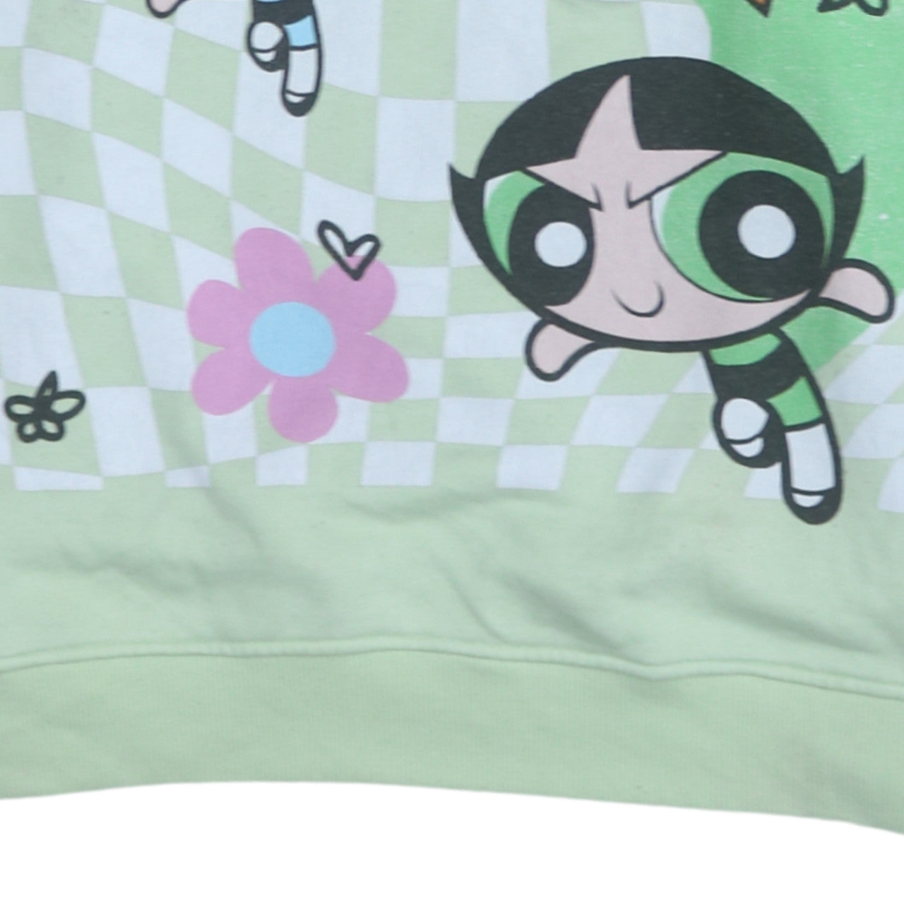 Womens UK Size S Primark Green Pullover Sweatshirt