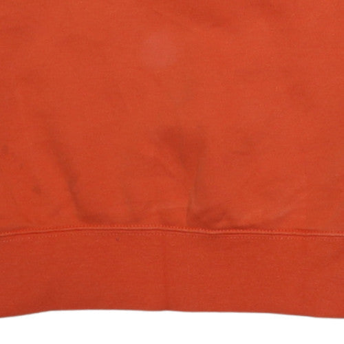 Womens UK Size XS Nike Orange Pullover Sweatshirt