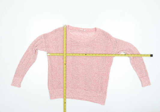 Womens UK Size M Gap Pink Pullover Jumper