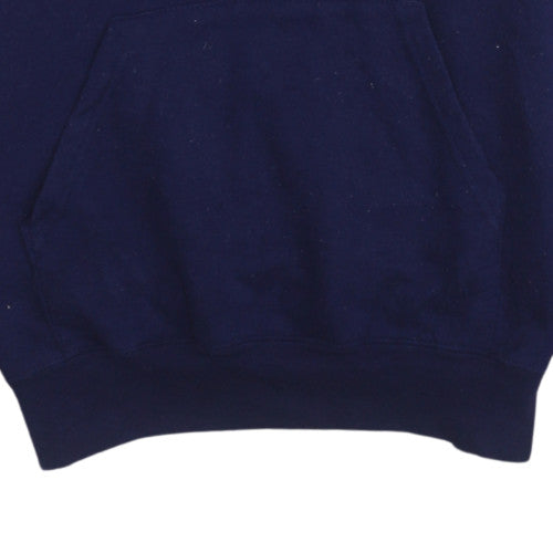 Mens UK Size M Champion Blue Pullover Hoodie