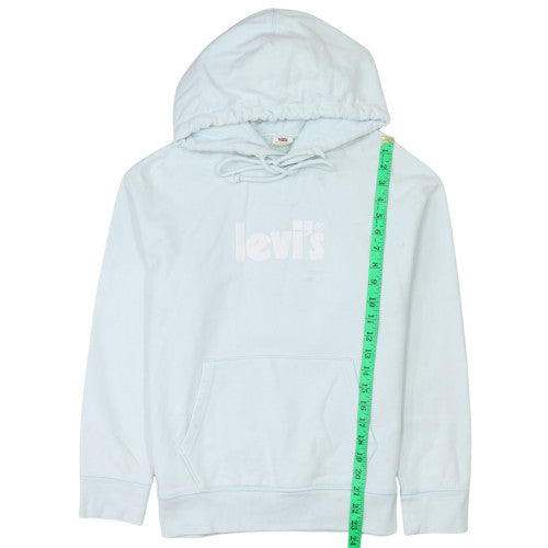 Womens UK Size XS Levi's Blue Pullover Hoodie