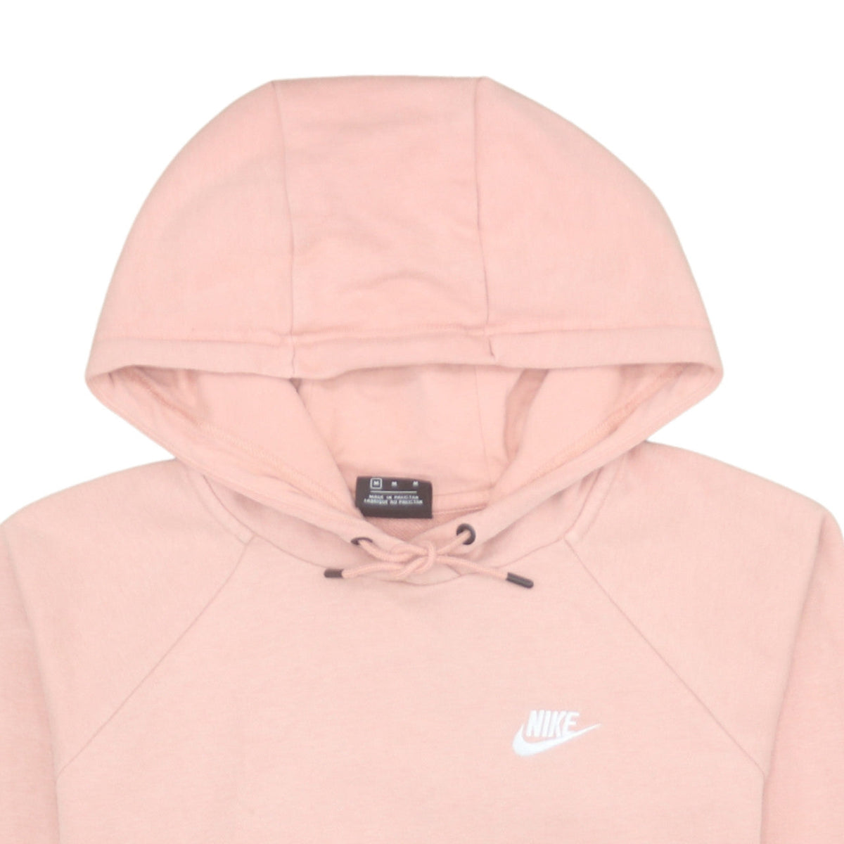 Womens UK Size M Nike Pink Pullover Hoodie