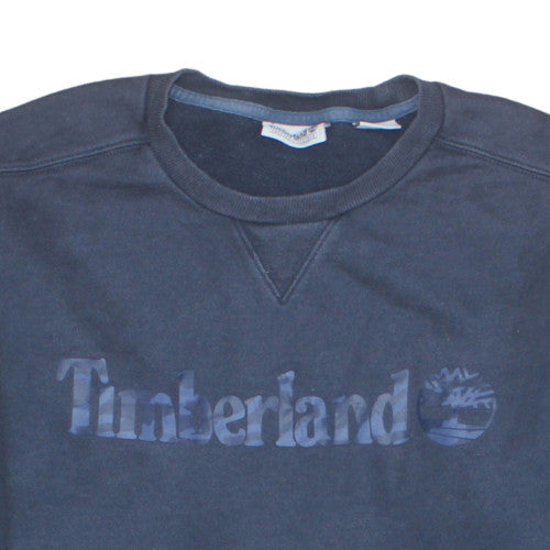Mens UK Size L Timberland Blue Pullover Sweatshirt