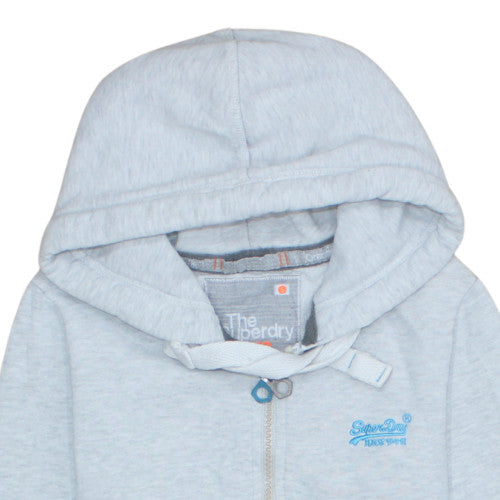 Mens UK Size S Superdry Grey Full Zip Hoodie