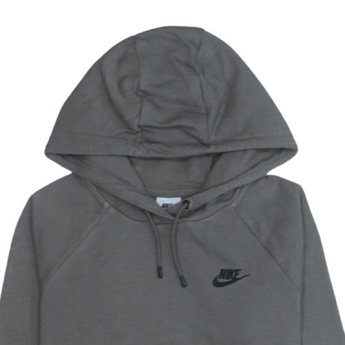 Mens UK Size S Nike Grey Pullover Hoodie