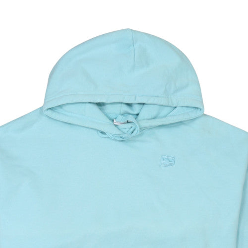 Womens UK Size L Puma Blue Pullover Hoodie