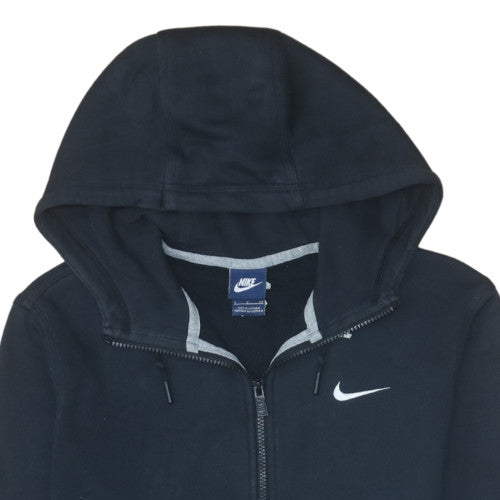 Mens UK Size S Nike Black Full Zip Hoodie