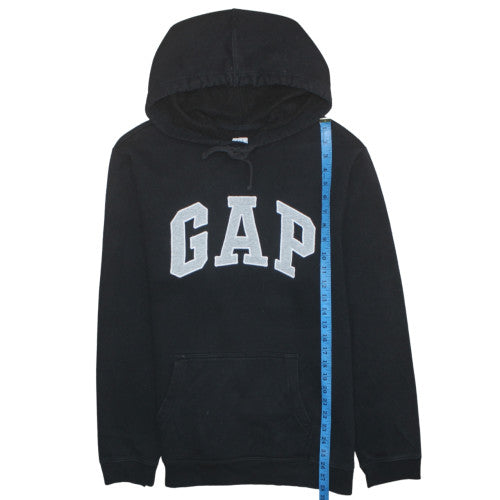 Womens UK Size L GAP Black Pullover Hoodie