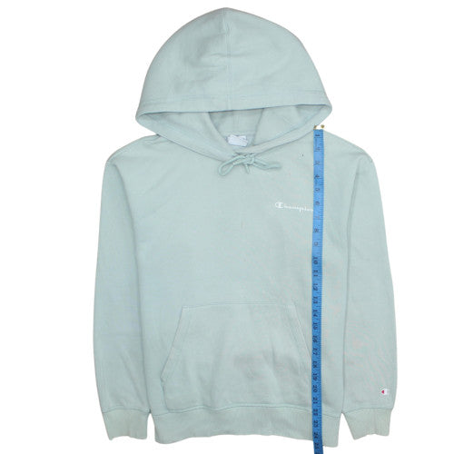 Womens UK Size M Champion Blue Pullover Hoodie