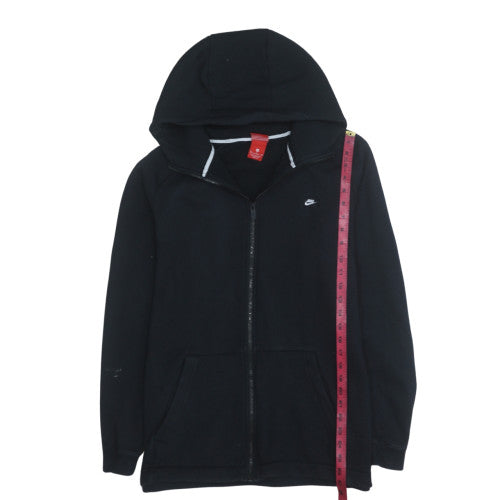 Mens UK Size XL Nike Black Full Zip Hoodie