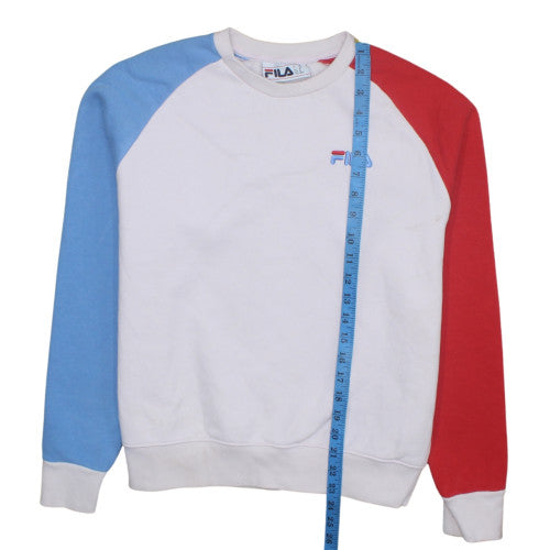 Womens UK Size M FILA Multicoloured Pullover Sweatshirt