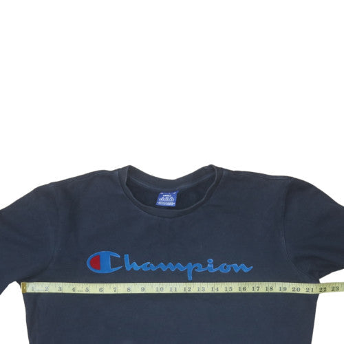 Mens UK Size S Champion Blue Pullover Sweatshirt