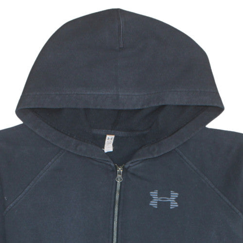 Womens UK Size XL Under Armour Black Pullover Hoodie