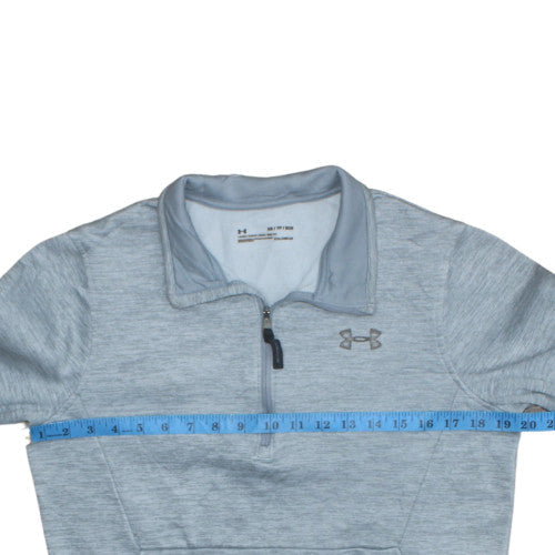 Mens UK Size XS Under Armour Grey Pullover Sweatshirt
