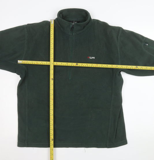 Mens UK Size M X:Life Green Pullover Sweatshirt