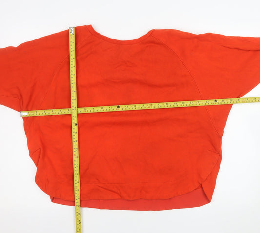 Womens UK Size S Nümph Red Pullover Sweatshirt