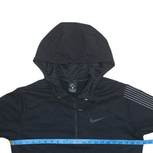Mens UK Size M Nike Black Pullover Hoodie