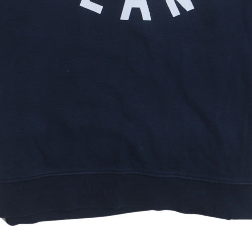 Mens UK Size XL Tommy Jeans Blue Pullover Sweatshirt