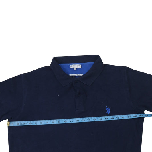 U.S. Polo Assn. Men's Navy Blue Premium Cotton XXL Polo Shirt