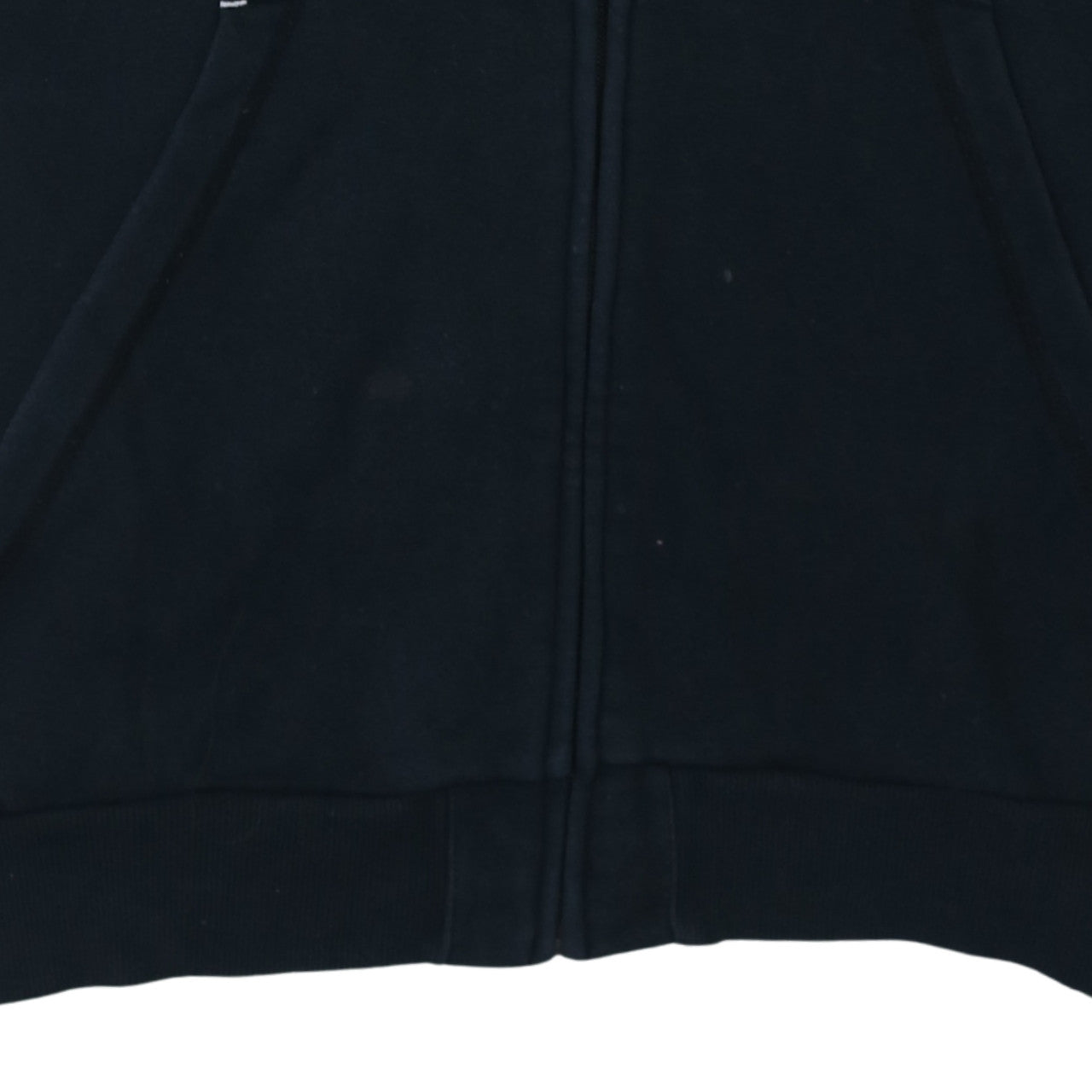 Mens UK Size XL adidas Black Full Zip Hoodie