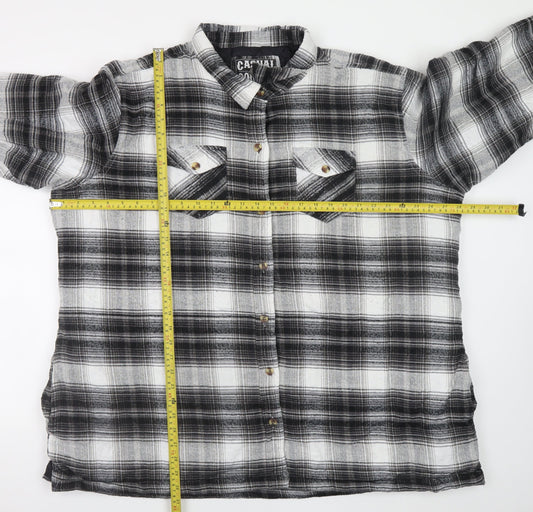 Casual Country Outfitters Men's Black 3XL Flannel Jacket