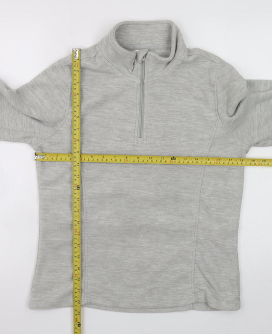 Womens UK Size 8-10 Crane Grey Pullover Sweatshirt