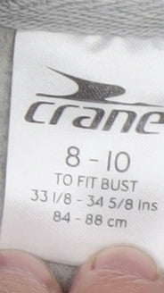 Womens UK Size 8-10 Crane Grey Pullover Sweatshirt