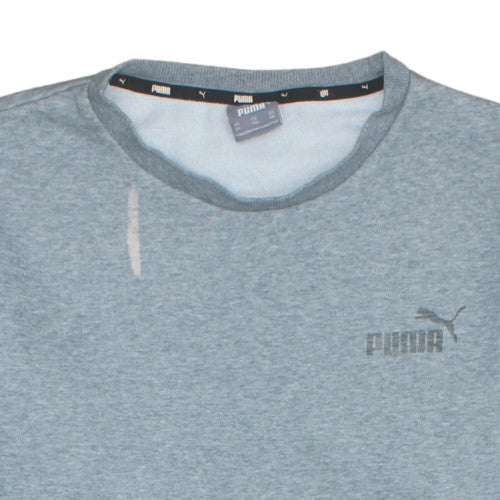 Mens UK Size 2XL Puma Blue Pullover Sweatshirt