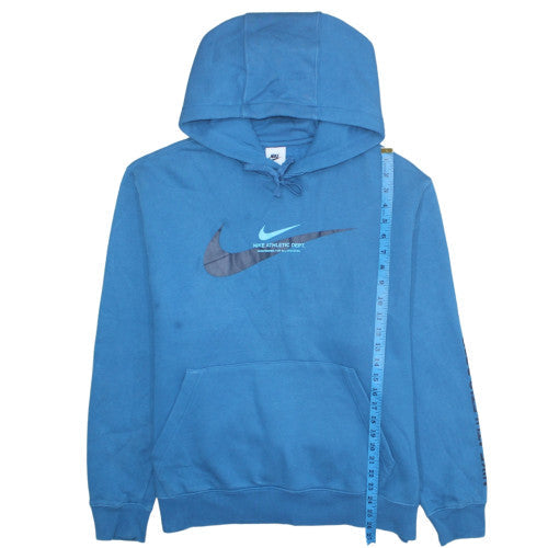 Mens UK Size L Nike Blue Pullover Hoodie