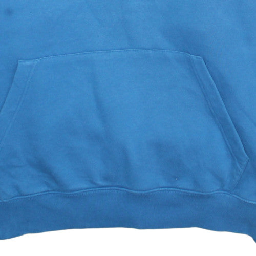 Mens UK Size L Nike Blue Pullover Hoodie
