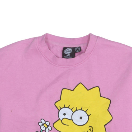 Womens UK Size XS Primark Pink Pullover Sweatshirt