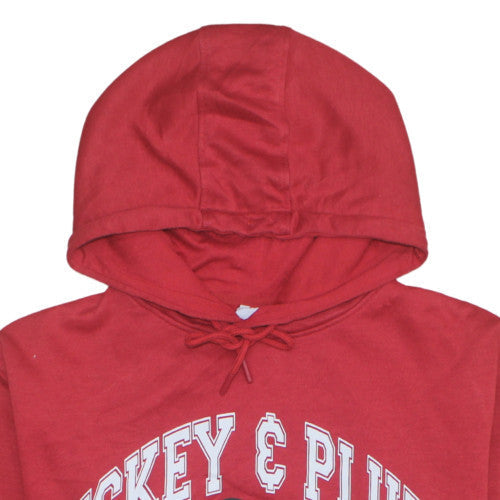 Womens UK Size M Disney Red Pullover Hoodie