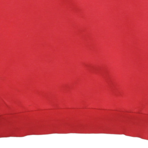 Mens UK Size M Converse Red Pullover Sweatshirt