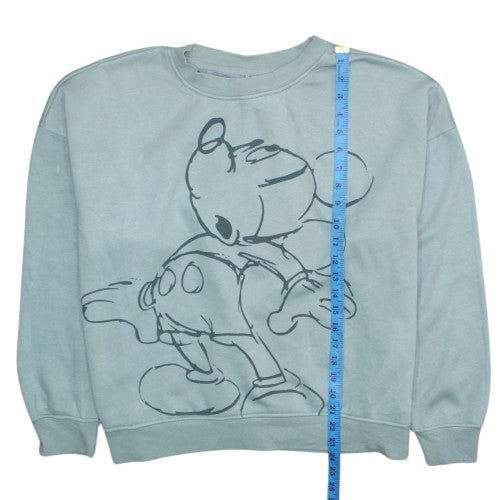 Womens UK Size L Disney Blue Pullover Sweatshirt