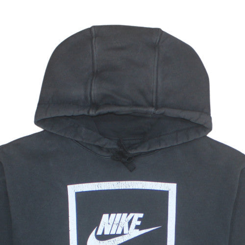 Mens UK Size M Nike Black Pullover Hoodie