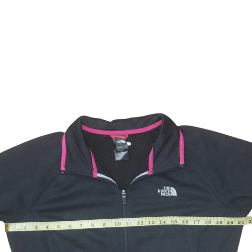 Womens UK Size M The North Face Black Full Zip Sweatshirt
