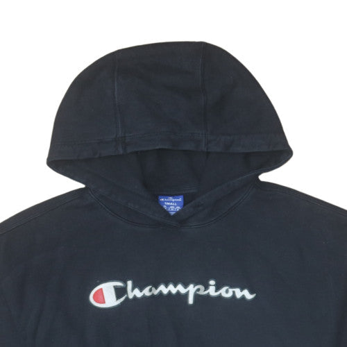 Mens UK Size S Champion Black Pullover Hoodie