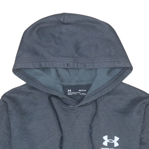 Mens UK Size M Under Armour Grey Pullover Hoodie