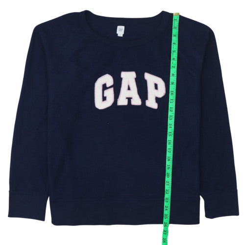 Womens UK Size XL GAP Blue Pullover Sweatshirt
