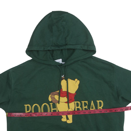 Womens UK Size M Disney Green Pullover Hoodie