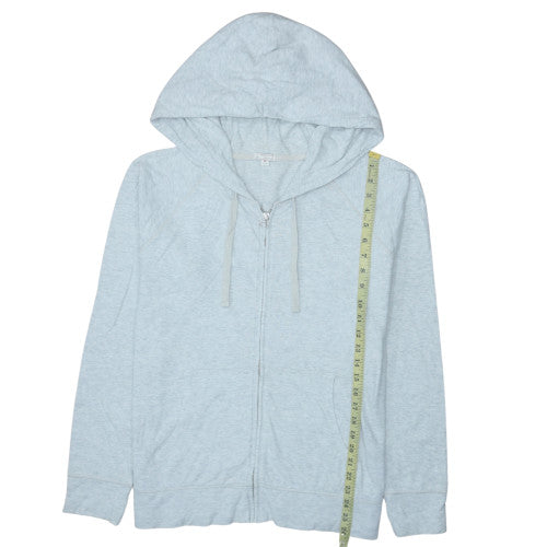 Womens UK Size XL Gap Grey Full Zip Hoodie