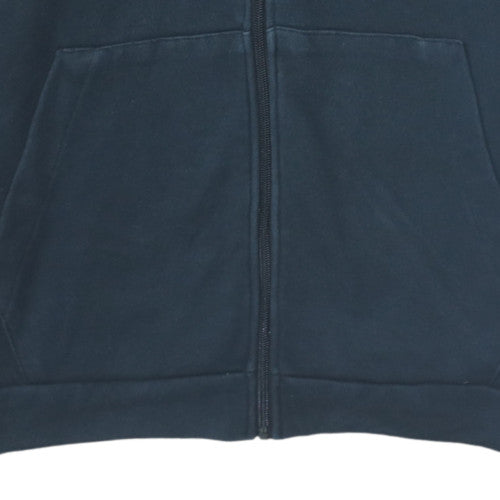 Mens UK Size L Nike Black Full Zip Hoodie